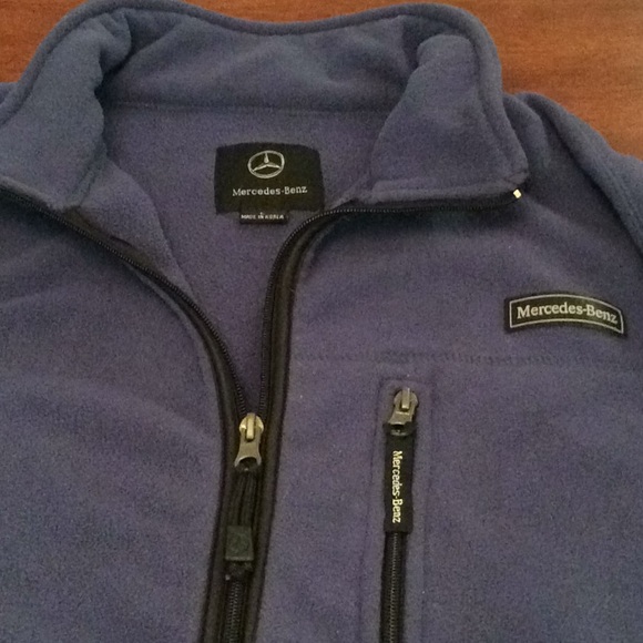 mercedes fleece jacket
